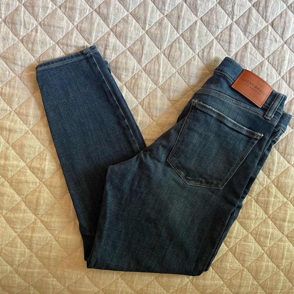 Lucky brand Bridgette high rise skinny ankle